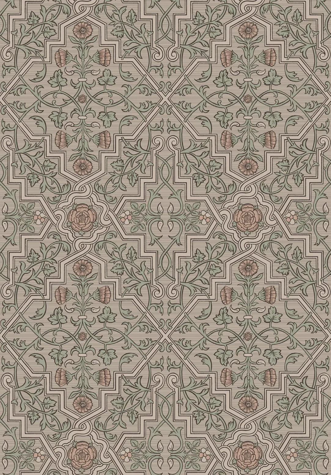 Tapeter Anno Rosenvinge 4501 4501 Interiör alternativ