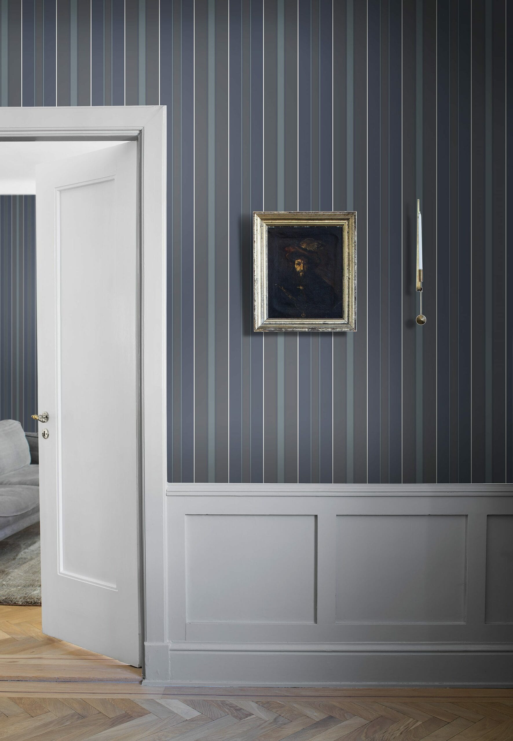 Tapeter Northern Stripes Stockholm Stripe 6874 6874 Interiör alternativ