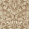 Tapeter QUEEN SQUARE WALLPAPERS - Sunflower Chocolate/Cream 216961 216961 Mönster