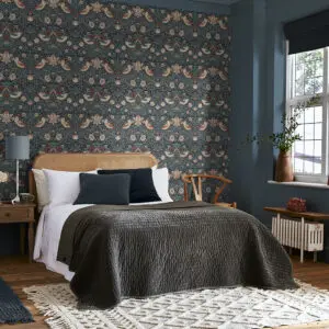 Tapeter Strawberry Thief Deep Blue 124231 124231 Mönster