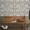 Tapeter African Marigold Neutral Fixed Size Mural 125409 125409 Mönster