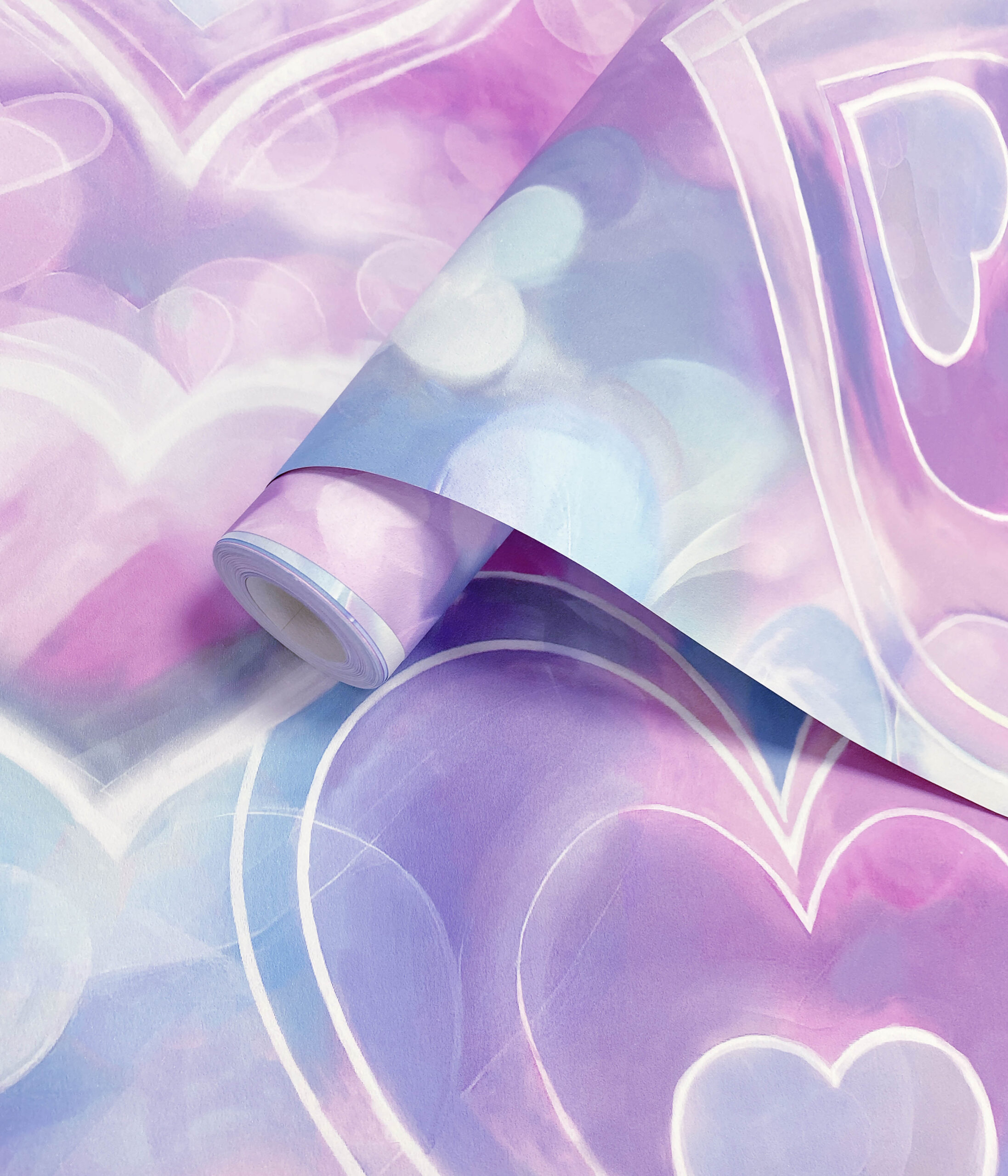 Tapeter Neon Hearts Pink/Blue13785 13785 Interiör Tapeter Neon Hearts Pink/Blue13785 13785 Interiör