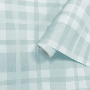 Tapeter Ivy Plaid Sky Blue14001 14001 Mönster