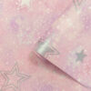 Tapeter Stardust Pink Silver14060 14060 Mönster