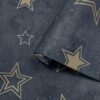 Tapeter Stardust Midnight Blue/Gold14061 14061 Mönster