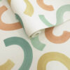 Tapeter Curly Confetti Teal / Ochre14111 14111 Mönster