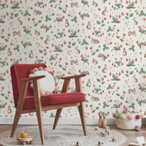 Tapeter Bunnies & Berries Cream/Multi14140 14140 Interiör