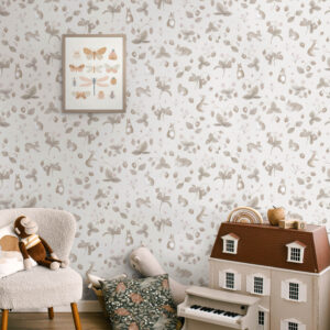 Tapeter Bunnies & Berries Neutral14143 14143 Interiör